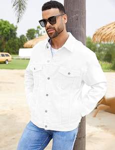 Veste en jean de haute qualité pour hommes veste en jean bleu personnalisée mode Streetwear manteau en jean vente en gros pour les magasins de vêtements - Product Image 5