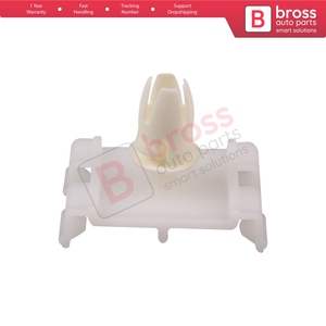 BCF1808 10 Pieces Front Fender Quarter Panel Moulding <b>Clips</b> With White Rubber Boot for Benz 0019888081 - Product Image 4