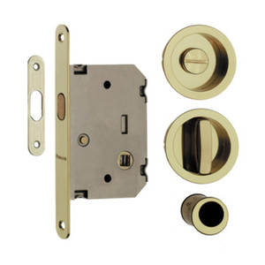 Kit X Porte Scorevoli con Notolino Scomparsa Tot. Oro-Lucido - Product Image 1