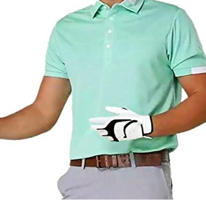 Fabricación de buena calidad Guantes de golf Personalizar Durable Hombres Cuero Cabretta Estándar Internacional Piel de oveja de alta calidad - Product Image 6