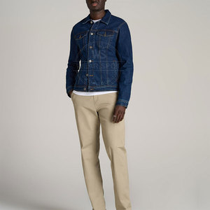 Top Selling Oversized Custom Made Men Jeans <b>Jacket</b> Latest Design <b>Cheap</b> Price OEM Service Men <b>Winter</b> <b>Jacket</b> - Product Image 5