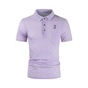 Camisa de Hombre Recién Llegada, Bordada, de Secado Rápido, Transpirable, 100% Algodón, Talla Personalizada, Estampado Único, Casual, Manga Corta - Product Image 1