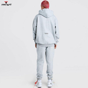 ชุดวอร์มมีฮู้ดสำหรับผู้ชายชุดเทรนนิ่งสีต่างๆออกแบบได้ตามต้องการ - Product Image 2