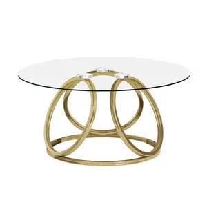 2022 diseño moderno mesa de consola de metal de lujo Metal hierro Ginkgo hoja diseño sala de estar muebles consola mesa en moq bajo - Product Image 6