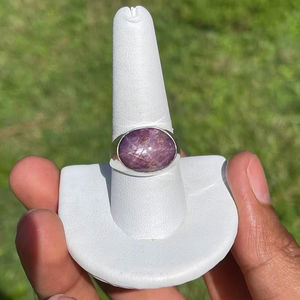 925แต่งงานสไตล์วินเทจทำด้วยมือเงินสเตอร์ลิงทับทิมดาวธรรมชาติทำด้วยมือสุดคลาสสิกโดยผู้ค้าส่งชั้นนำ - Product Image 1