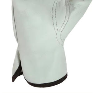 Vache fendue robuste jardin résistant aux coupures sécurité protection chauffée travail main cuir Construction gants - Product Image 5
