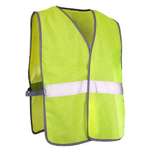 Vêtement de travail haute visibilité, veste de sécurité sans manches avec bande réfléchissante pour les travailleurs du bâtiment et les travailleurs en extérieur - Product Image 3