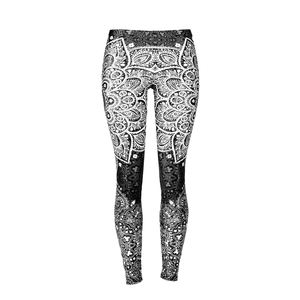Offres Spéciales taille haute femmes Fitness Leggings avec rayures et chats impression respirant Sexy Stretch pantalon - Product Image 1