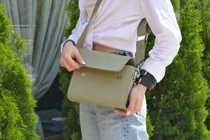 Bolso de Mano Cruzado de Diseño Retro de Lujo para Mujer, Cuero Genuino de Alta Calidad, Fácil de Llevar, para Todas las Temporadas, LCBB-0158 - Product Image 3