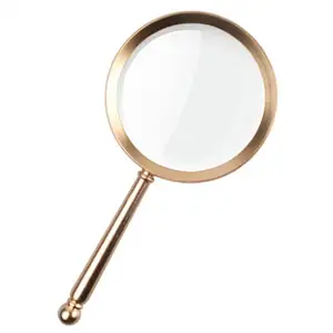 Megnifying Glass High Selling Metal Hand Made Magnifying Glass Elegant For Home Office School Desk Book Reading Usage low price
