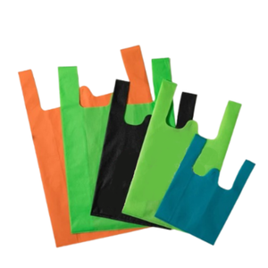 Sac fourre-tout réutilisable en PP non tissé, design T-shirt imprimé personnalisé, élégant et coloré, CENPLAS CT-B009, personnalisable, fabriqué en usine - Product Image 1