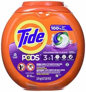 Tide PODS Ultra Oxi 85 Count Detergente para ropa Paquetes Forma líquida - Product Image 4