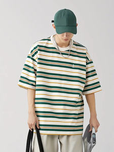 Vente en gros de t-shirts pour hommes les plus vendus 2024 100% coton en vrac stock et mélange de vêtements d'occasion - Product Image 4