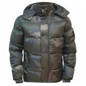 Manteau zippé de haute qualité bouffant à bulles moelleux respirant séchage rapide personnalisé décontracté design de mode vêtements d'hiver veste chaude debout à l'avant - Product Image 4