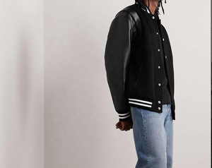 New Fashion 2026 Winter Bomber <b>Jacket</b> Canvas Stand Collar Front Logo <b>Plus</b> <b>Size</b> Unisex - Product Image 4