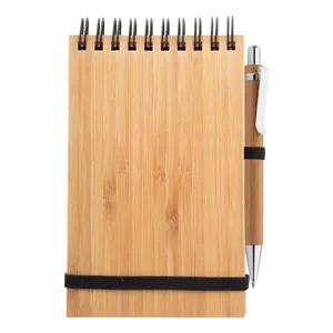 Shunan Bamboo Memo Pads Sustainable <b>Notepad</b> for Eco-Conscious Merchandising - Product Image 1