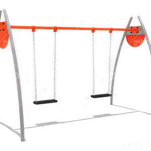 Estructura de Juegos Infantil Moderna para Exteriores HP-OPSW 045 con Diseño Brillante y Columpios Incluidos - Product Image 1