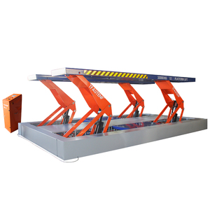 Elevador de Tijera Eléctrico Neumático TFAUTENF para Camiones de 10000 kg, Elevador de Tijera Hidráulico de 10 Toneladas para Autobuses de Uso Pesado - Product Image 2