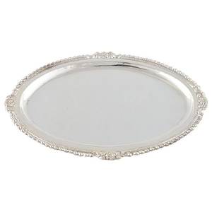 À bas prix Nouveau plateau de service en métal de luxe argenté Plateaux à chocolat modernes Bols du fabricant et exportateur de l'Inde - Product Image 1