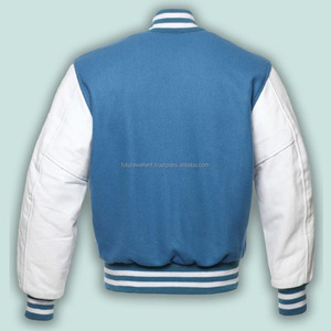Fabricante de ropa de calle, venta al por mayor, chaquetas personalizadas, chaqueta de béisbol universitaria de talla grande Letterman Varsity Vintage School para hombre - Product Image 2