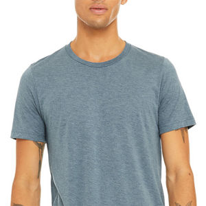 Camisetas Unisex al por Mayor, Camisetas de Hombre 100% Algodón Jersey, Transpirables, Cuello Redondo, Corte Regular, Antiarrugas, Ropa Urbana con Diseño Sólido - Product Image 4