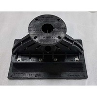 292*104*153mm Corne de sonorisation pour système Line Array, Gorge de 38mm, Guide d'onde en plastique technique pour transducteur de compression, Accessoires pour haut-parleur PA