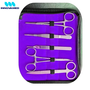 ชุดเครื่องมือผ่าตัดสแตนเลสแบบกำหนดเอง ชุดเครื่องมือแพทย์สำหรับนักศึกษาแพทย์ อุปกรณ์ห้องปฏิบัติการชีววิทยา คุณภาพพรีเมียม มีบริการ OEM - Product Image 3