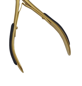 คีมต่อผมปลายแบนแบบขายส่ง โลโก้สั่งทำได้ สีดำทอง สแตนเลส อเนกประสงค์ - Product Image 3