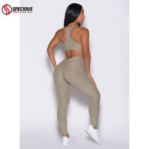 Leggings Sostenibles de Cintura Alta Elástica, Sólidos, con Estiramiento en Cuatro Direcciones, Transpirables, con Efecto Levanta Glúteos y 2 Bolsillos Laterales para Mujer - Product Image 4