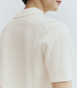 เสื้อโปโลธุรกิจลำลองสำหรับ2025พิมพ์ลายสีพื้นแขนสั้นใหม่สำหรับฤดูร้อน - Product Image 3