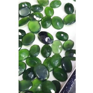 Serpentina Natural de Alta Calidad, 351 Piezas, 14x10mm, 16x12mm, 20x16mm, Facetas Ovaladas y Rectangulares, 2945 Quilates, Color Verde Iroc, US$236 - Product Image 5