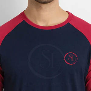 เสื้อยืดผู้ชายแบบแห้งเร็วผลิตตามสั่งผ้าฝ้าย/เส้นใยไม้ไผ่ขนาดใหญ่พิเศษ - Product Image 6