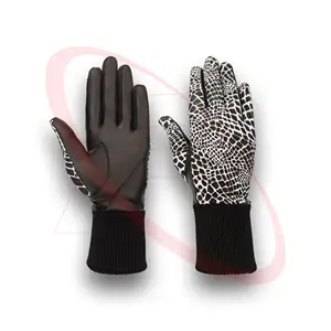 Guantes de golf de cuero suave Premium de alta calidad para mujer Guantes deportivos impresos por sublimación al por mayor para mujer - Product Image 1