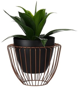 Hermosas mini jardineras de metal hechas a mano elevan tu espacio con diseños de moda macetas colgantes para balcón sala de estar - Product Image 1