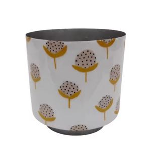 Wholesale Bulk Latest Design Luxury High Quality <b>Metal</b> Round <b>Planter</b> for Home Decor Table Top Indoor <b>Outdoor</b> - Product Image 1