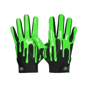 Guantes de Rugby de diseño personalizado de alta calidad Equipo deportivo de cuero Premium Hecho a mano en Pakistán - Product Image 1