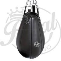 Matériel d'entraînement de kickboxing Fairtex Super Tear Drop Sac lourd non rempli Logo personnalisé en cuir véritable Muay Thai Punching Sacs de sable