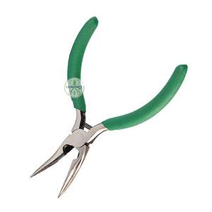 <b>Long</b> <b>Nose</b> Jewelry Pliers Stainless Steel for DIY Beading Jewelry Making Jewelry Plating-Green - Product Image 4