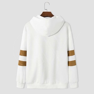 Nouveau sweat à capuche pour homme, imprimé, coupe classique, décontracté, en polyester/coton, avec logo personnalisé - Product Image 2