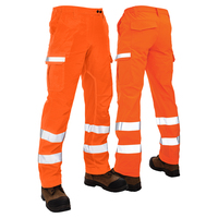 Ropa DE TRABAJO OEM Pantalones de trabajo de seguridad negros de alta calidad para hombres Pantalones de seguridad de alta visibilidad personalizados Ropa DE SEGURIDAD reflectante