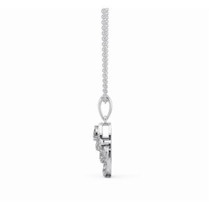 Colgante de Lujo con Corte de Pera y Redondo, Diamante Cultivado en Laboratorio de 0.289 Ct, Joyería de Oro de 9 KT, 14 KT y 18 KT, Proveedor Mayorista OEM B2B para Exportación - Product Image 6