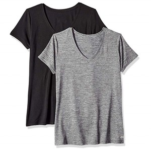 Camiseta de Cuello Redondo de Algodón 100%, Corte Regular, Tejido Elástico de Punto, Tinte Liso, Informal, Transpirable, de Secado Rápido para Verano, MS-TS-261 - Product Image 6