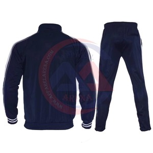 Wholesale Autumn Winter 2 Piece Set Track Suits 100% Polyester Mens Jogging Suit Custom Logo <b>Tracksuit</b> for Men - Product Image 2