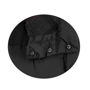Dernière conception de qualité supérieure Veste matelassée noire pour hommes Nouvelle mode Dernière conception Vente en gros Veste chaude d'hiver - Product Image 5
