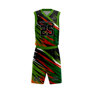 Vente en gros d'uniforme de basket-ball de haute qualité Tissu léger à séchage rapide de conception personnalisée OEM pour club scolaire et équipe sportive - Product Image 1