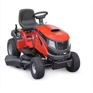 Tondeuse autoportée sans fil de haute qualité 40 pouces avec poignée télescopique, alimentation électrique, moteur 4 temps, pour bricolage, bac de ramassage inclus - Product Image 1