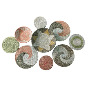 Top pas cher classique Vintage Style rond jonc de mer tenture murale décoration décoration articles de décoration de l'usine du Vietnam - Product Image 6