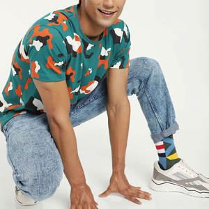 Logotipo personalizado 100% algodón de manga corta Vintage lavado de talla grande camisetas para hombres al por mayor 100% peso pesado de algodón camiseta en blanco - Product Image 4