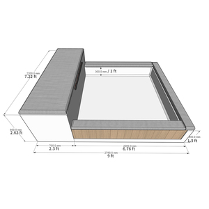 Piscina de Spa Personalizada de Fábrica, Piscina Pequeña con Cascada, Calentador, Filtro, para Azotea, Resort, Casa de Huéspedes, Fácil Instalación, Resistente a los Rayos UV para Niños - Product Image 5