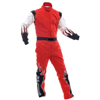 Combinaisons de course de kart Salopette de course automobile Protection automobile Combinaisons de corps ATV Moto Kart Racing Suit Logo de l'équipe brodé